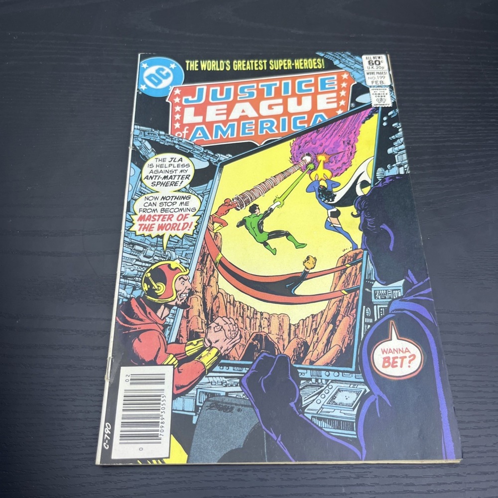 Justice League Of America #199 DC Comics 1982 Bronze Age Comic